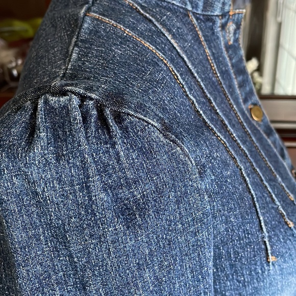 Damada Jeans Shirt Blouse Junior L Adult S - Picture 6 of 10